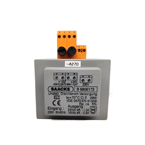 Saacke B9806173 Transformer 230V/10V/24V