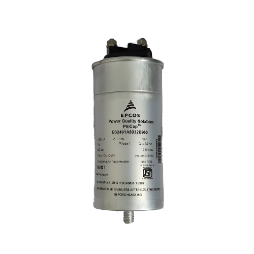 Epcos B32461-a5032-b900 Power Capacitor 500Vac 3.9Kvar Un Qn/50Hz 26N08