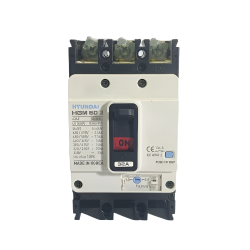 Hyundai HGM60E Molded Case Circuit Breaker 1000V 32A 3-Pole